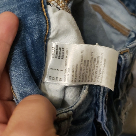 AMERICAN EAGLE Next Level Stretch Hi Rise Jegging sz 2 - Picture 4 of 7